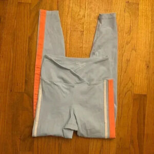 Year of Ours Workout Leggings Purple Pink White Size XS
